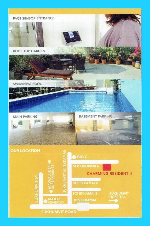 Charming Resident At Ekkamai From Studio Unit Up To 2 Bedroom Apartment Bangkok Dış mekan fotoğraf
